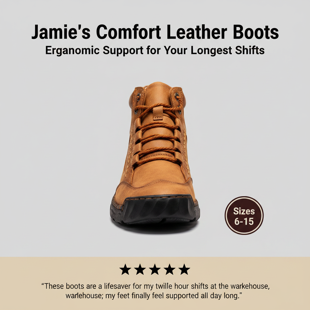 Jamie's Comfort Leather Boots